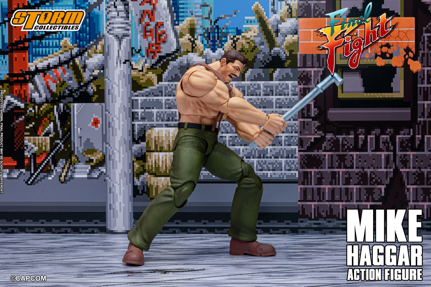 FINAL FIGHT - MIKE HAGGAR Action Figure | ファイナルファイト アクションフィギュア マイク・ハガー
