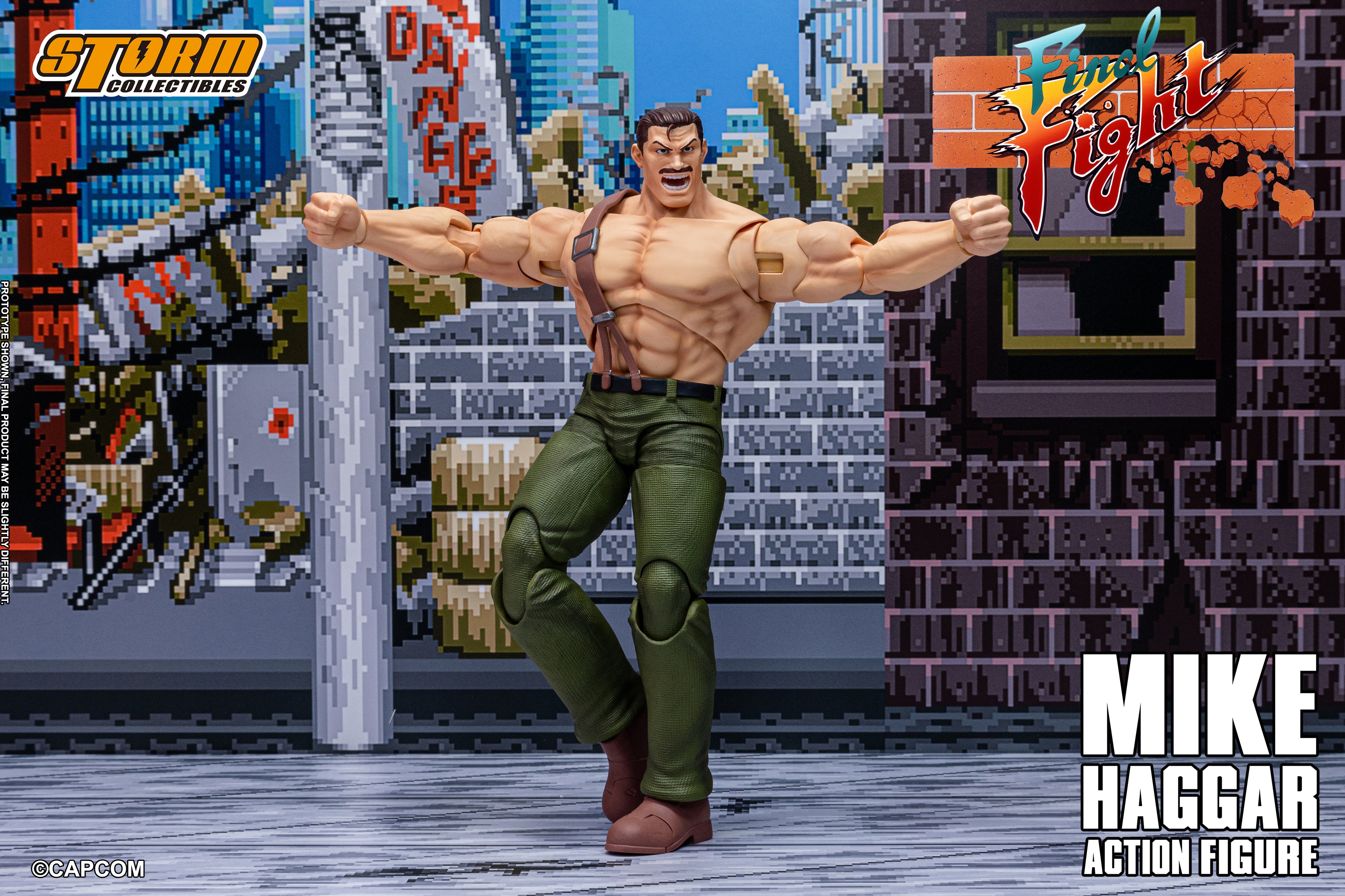 FINAL FIGHT - MIKE HAGGAR Action Figure – STORM COLLECTIBLES JAPAN