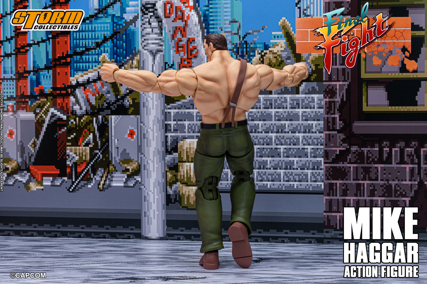 FINAL FIGHT - MIKE HAGGAR Action Figure | ファイナルファイト アクションフィギュア マイク・ハガー