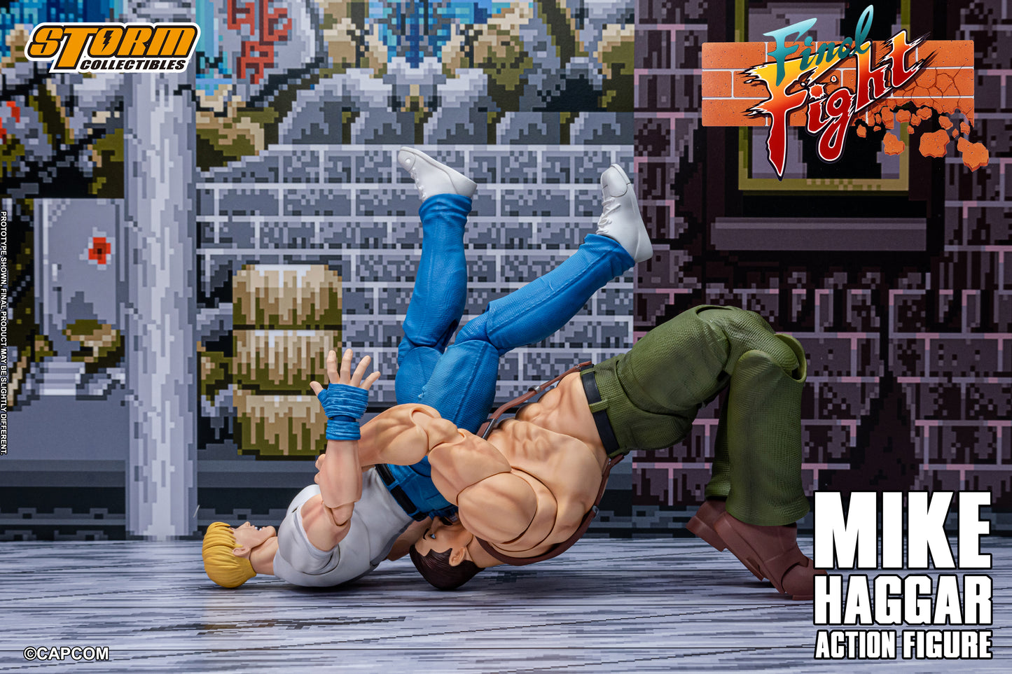 FINAL FIGHT - MIKE HAGGAR Action Figure | ファイナルファイト アクションフィギュア マイク・ハガー