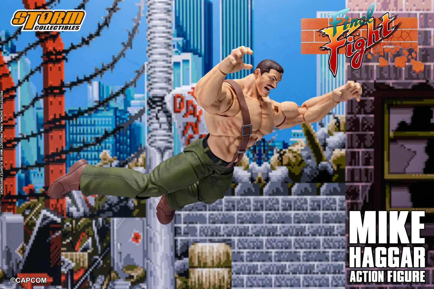 FINAL FIGHT - MIKE HAGGAR Action Figure | ファイナルファイト アクションフィギュア マイク・ハガー