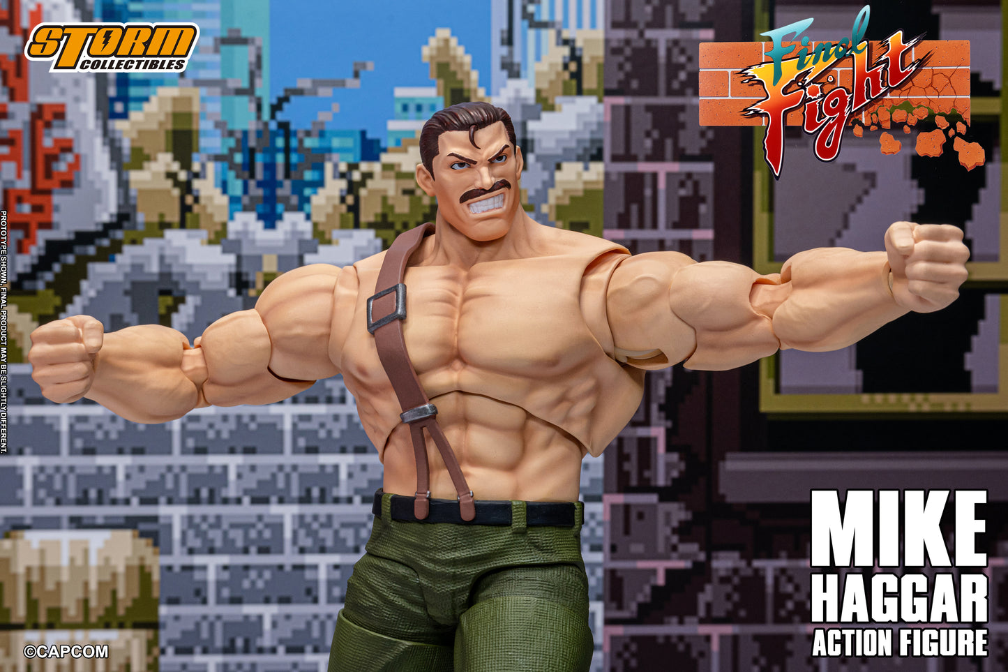 FINAL FIGHT - MIKE HAGGAR Action Figure | ファイナルファイト アクションフィギュア マイク・ハガー