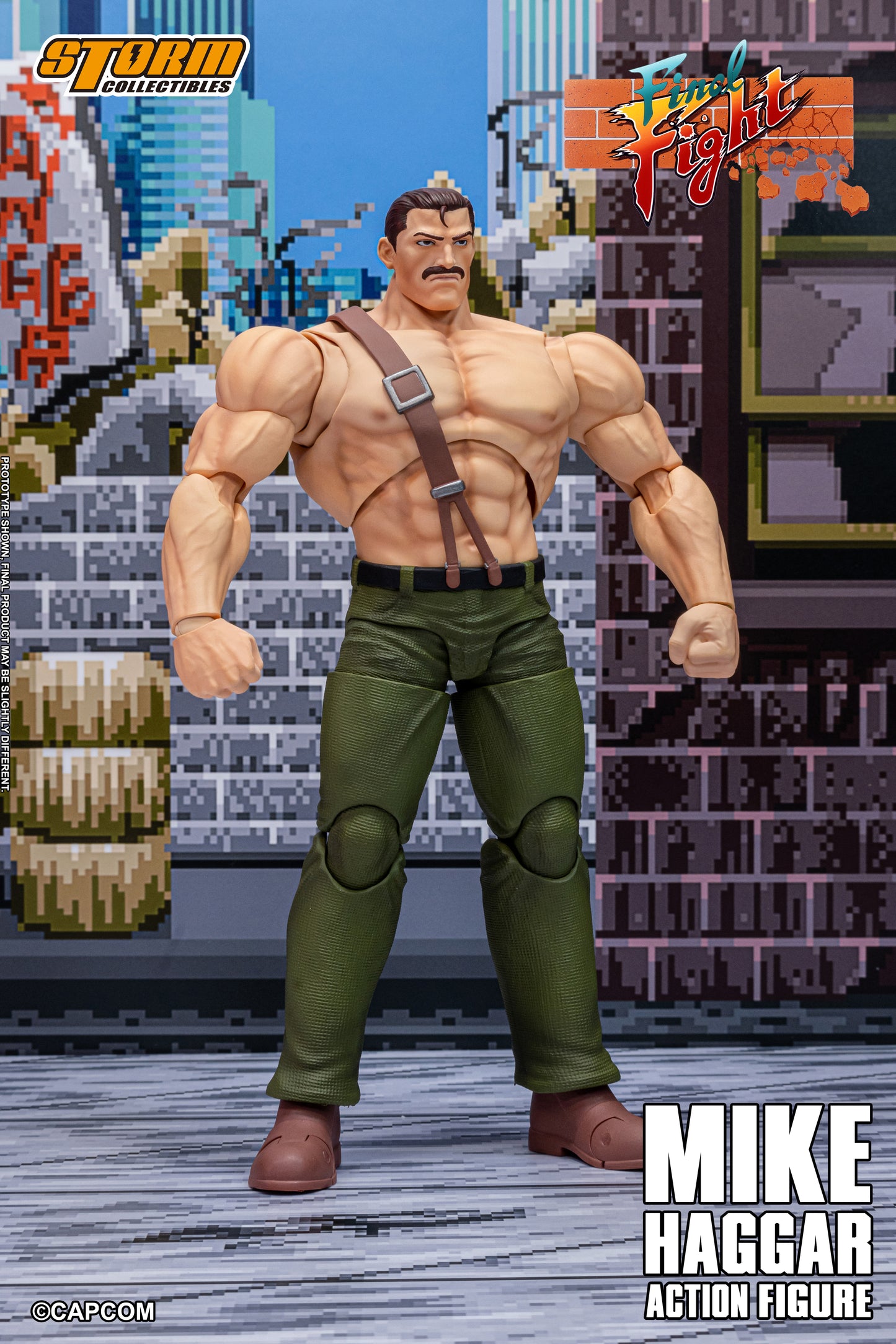 FINAL FIGHT - MIKE HAGGAR Action Figure | ファイナルファイト アクションフィギュア マイク・ハガー