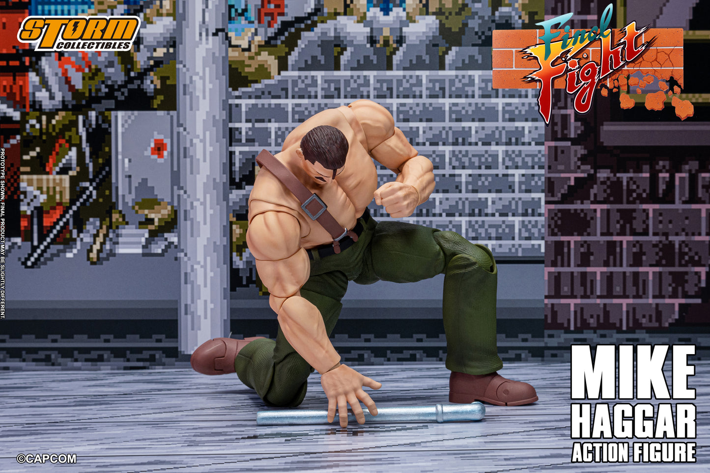 FINAL FIGHT - MIKE HAGGAR Action Figure | ファイナルファイト アクションフィギュア マイク・ハガー