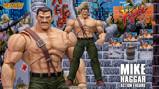 FINAL FIGHT - MIKE HAGGAR Action Figure | ファイナルファイト アクションフィギュア マイク・ハガー