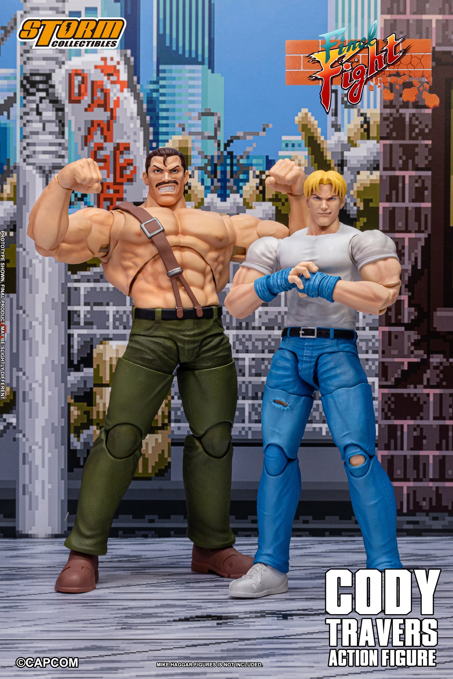 FINAL FIGHT - CODY TRAVERS Action Figure | ファイナルファイト アクションフィギュア コーディー・トラバース