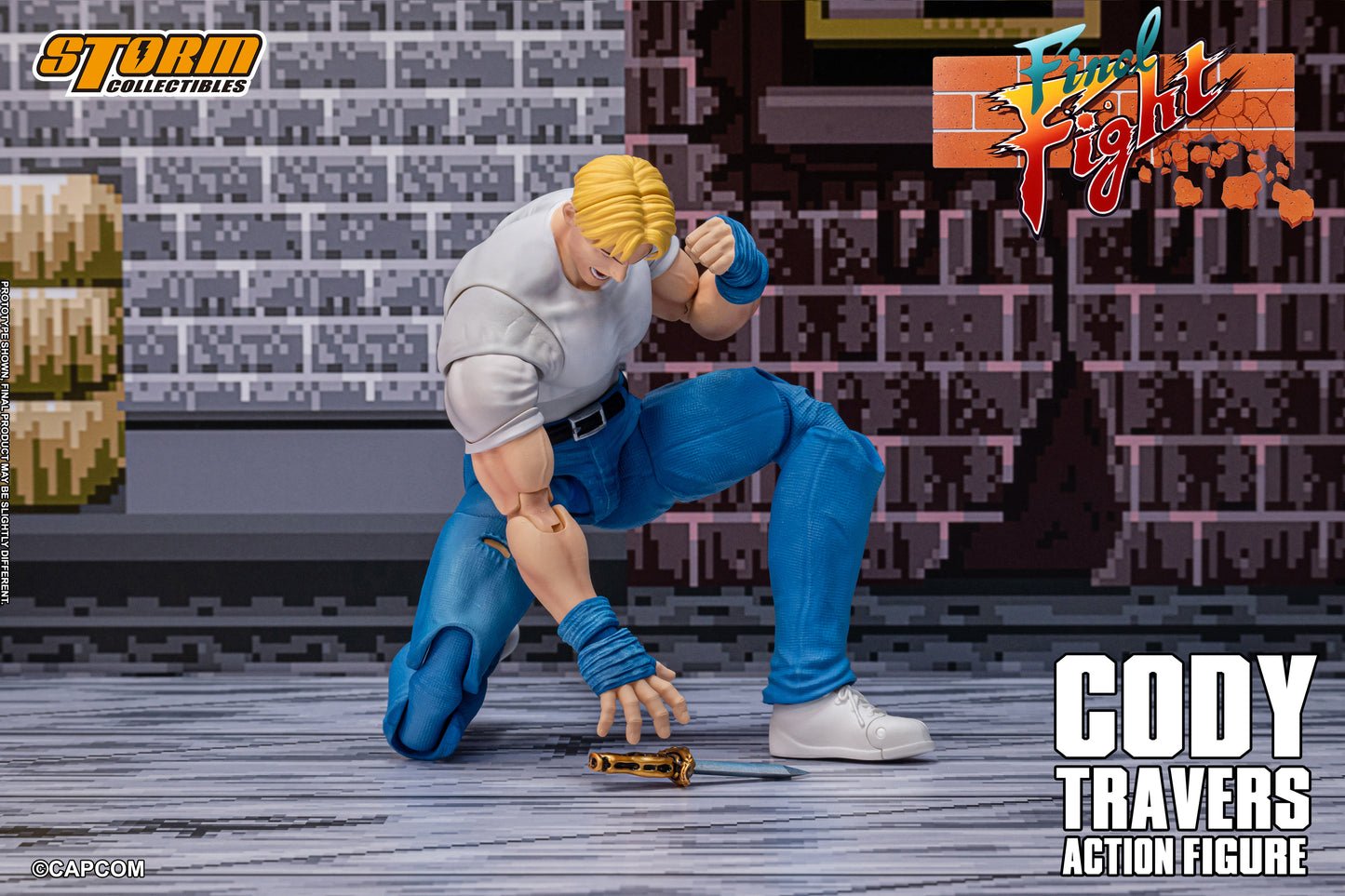 FINAL FIGHT - CODY TRAVERS Action Figure | ファイナルファイト アクションフィギュア コーディー・トラバース