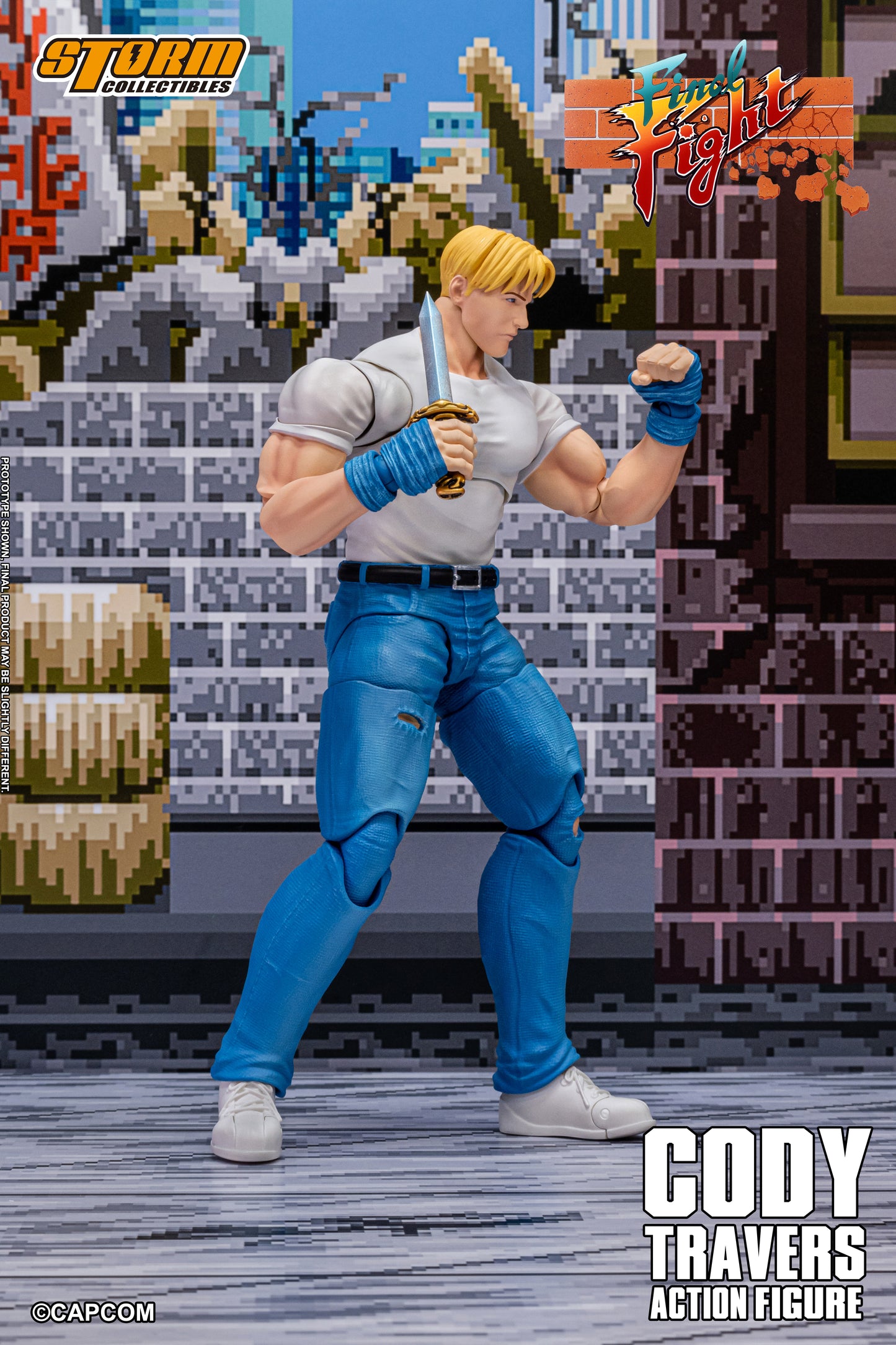 FINAL FIGHT - CODY TRAVERS Action Figure | ファイナルファイト アクションフィギュア コーディー・トラバース