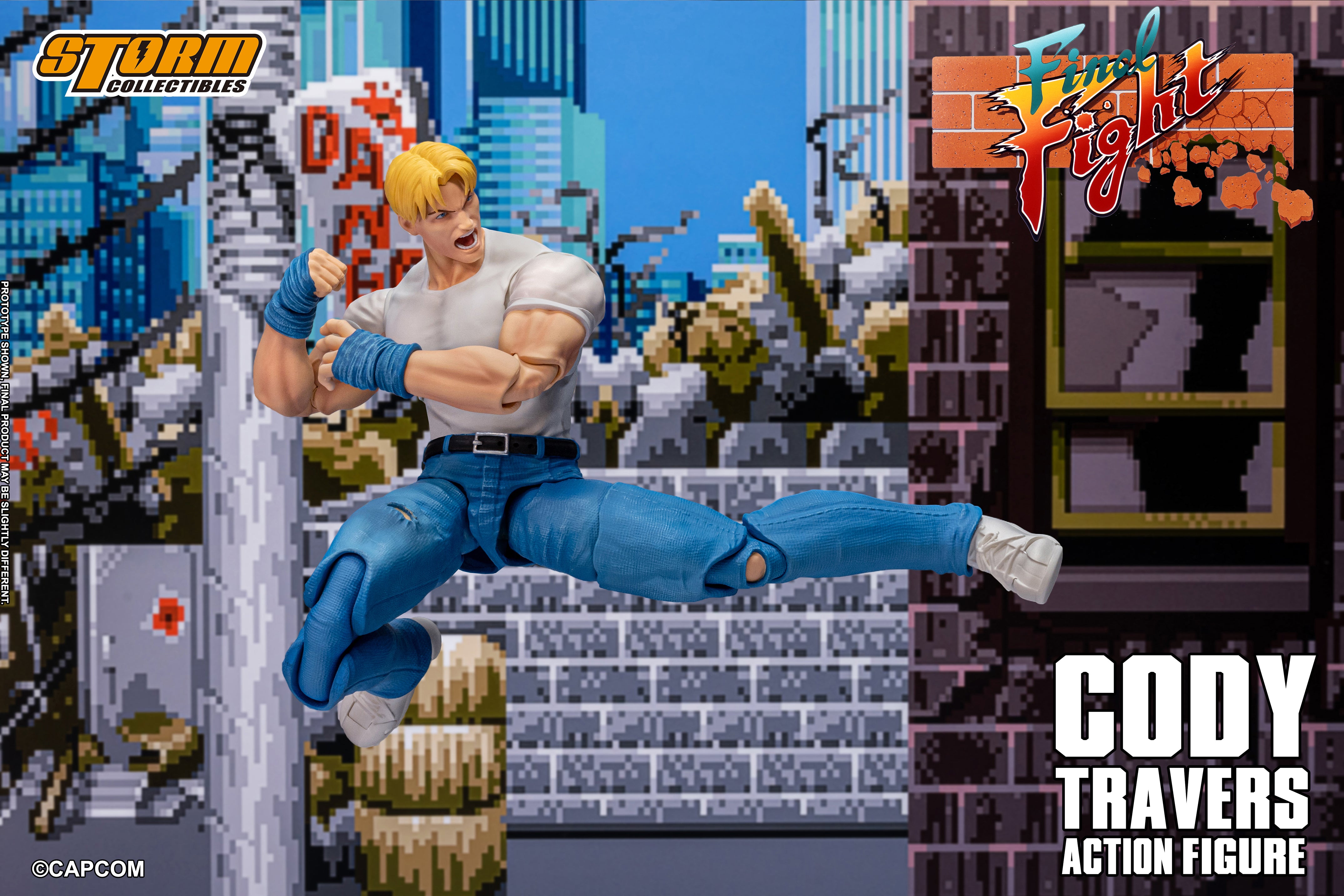 FINAL FIGHT - CODY TRAVERS Action Figure – STORM COLLECTIBLES JAPAN