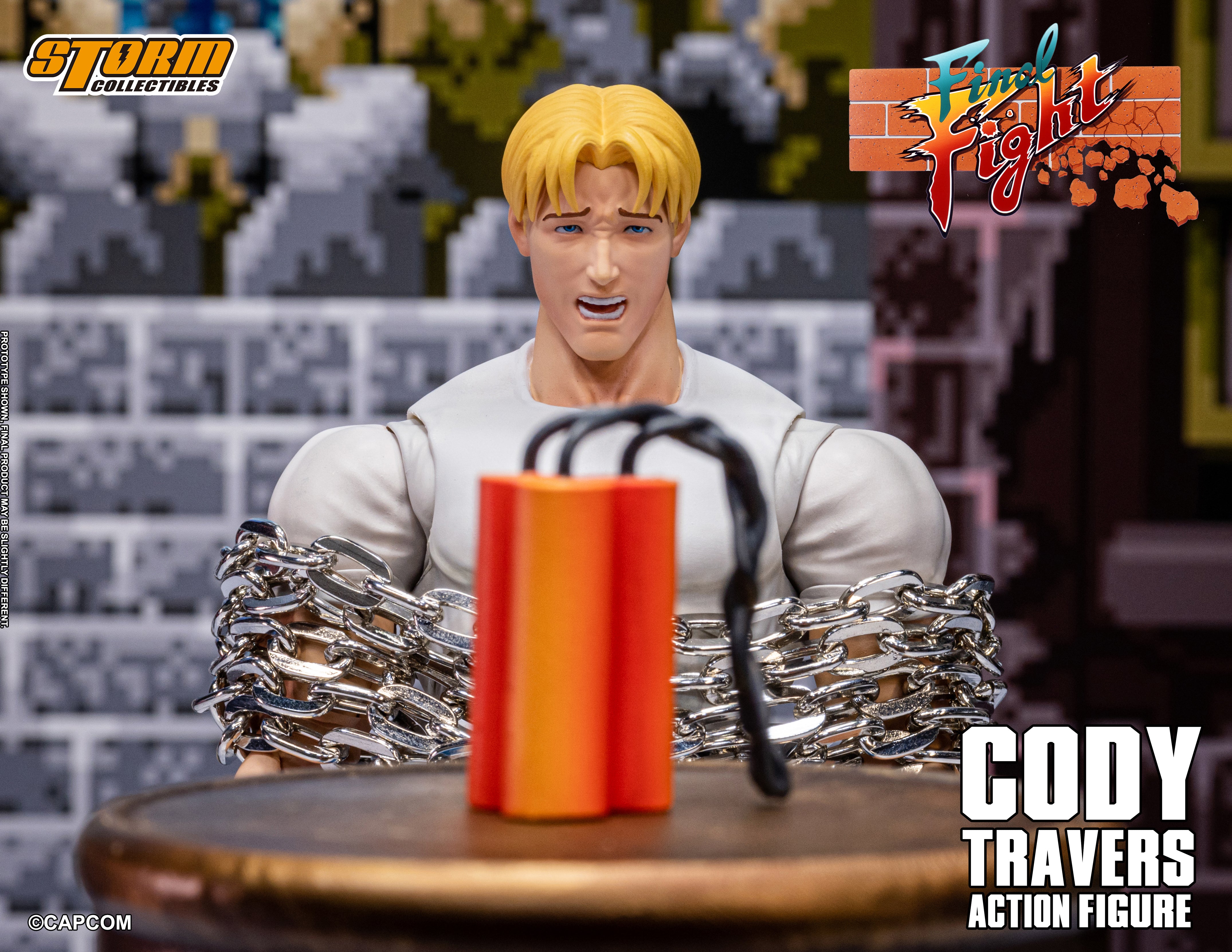 FINAL FIGHT - CODY TRAVERS Action Figure – STORM COLLECTIBLES JAPAN