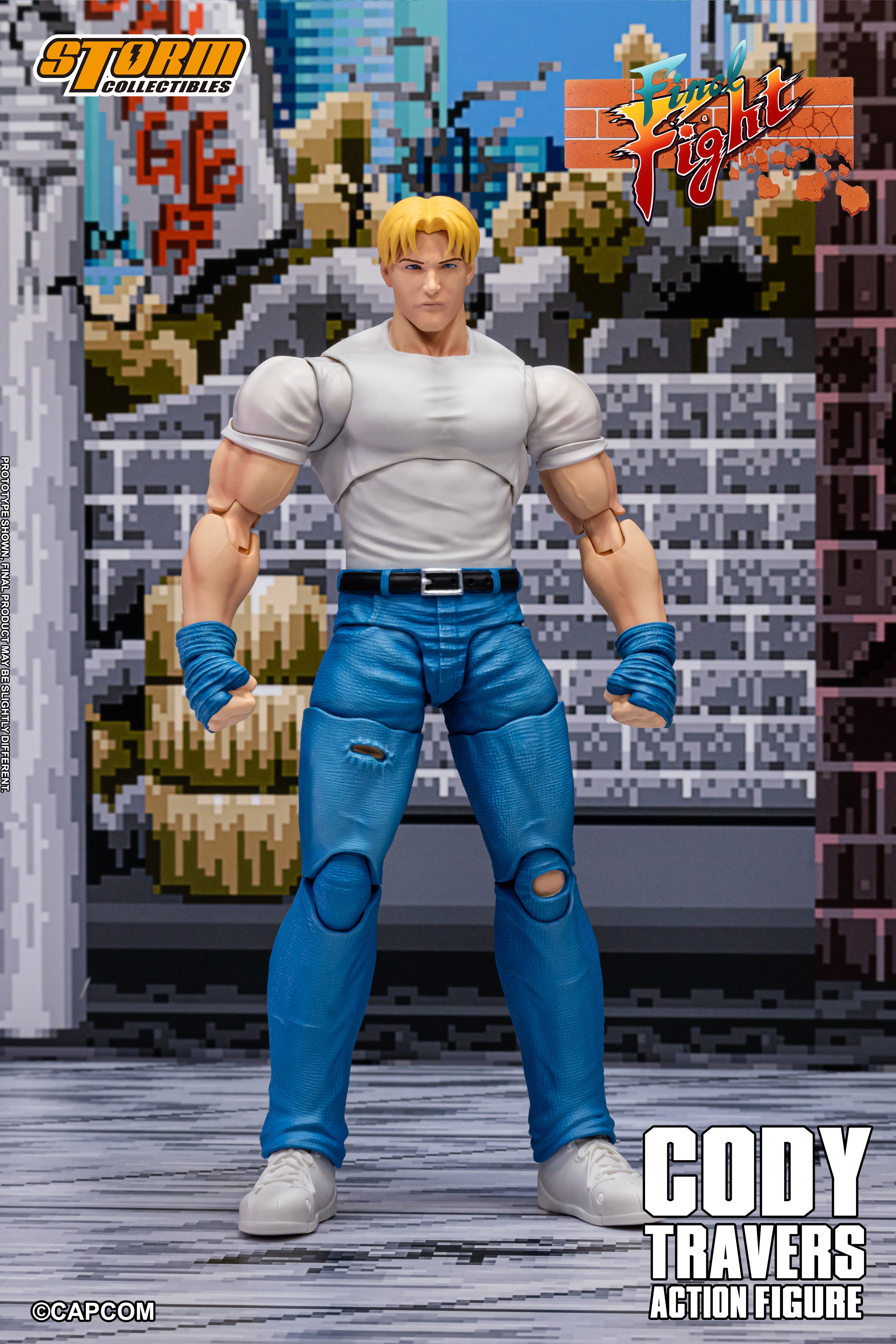 FINAL FIGHT - CODY TRAVERS Action Figure – STORM COLLECTIBLES JAPAN