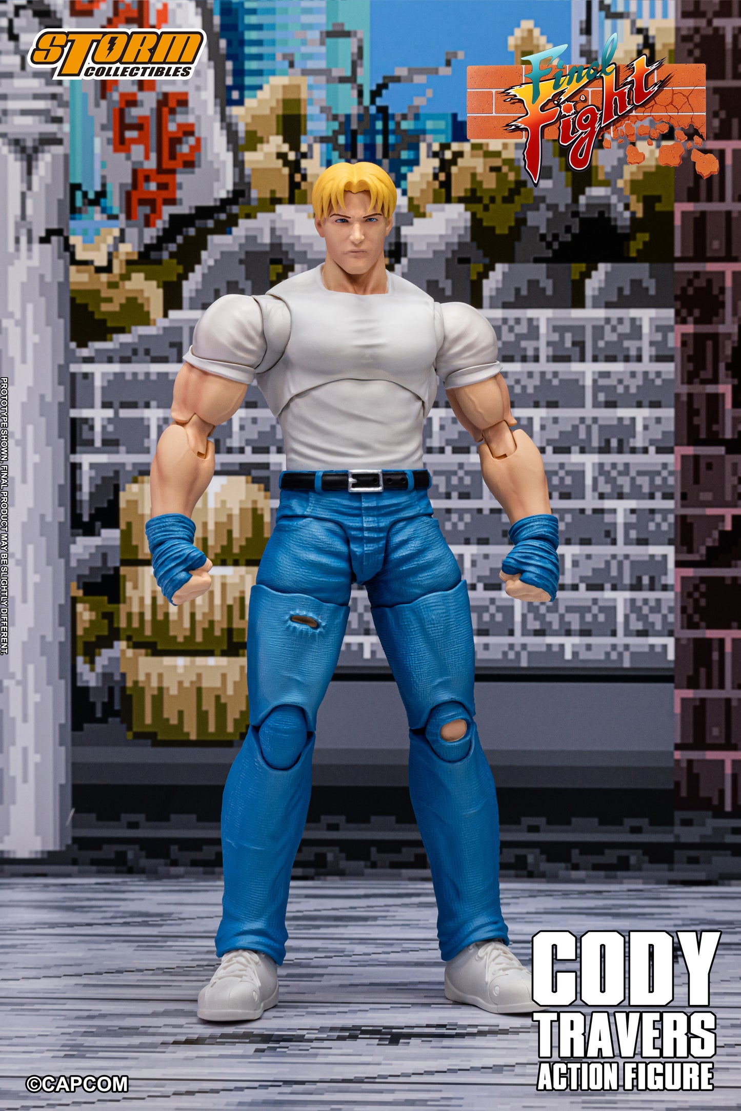 FINAL FIGHT - CODY TRAVERS Action Figure | ファイナルファイト アクションフィギュア コーディー・トラバース