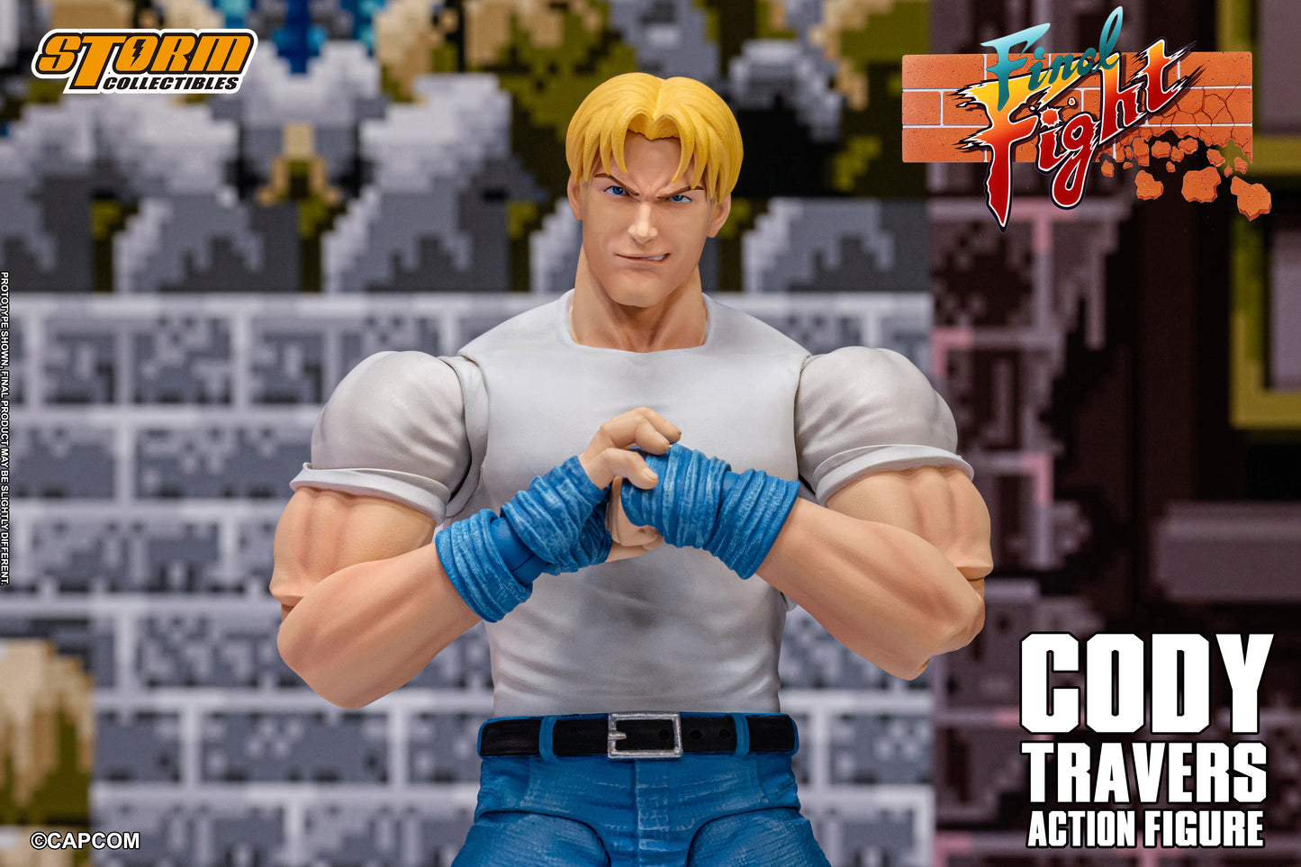 FINAL FIGHT - CODY TRAVERS Action Figure | ファイナルファイト アクションフィギュア コーディー・トラバース