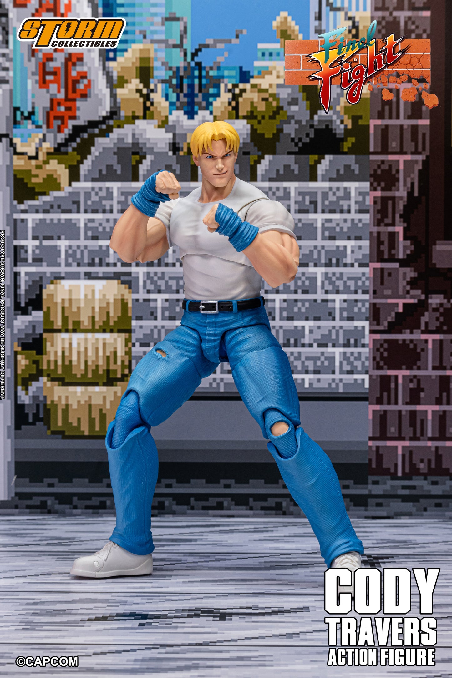 FINAL FIGHT - CODY TRAVERS Action Figure | ファイナルファイト アクションフィギュア コーディー・トラバース