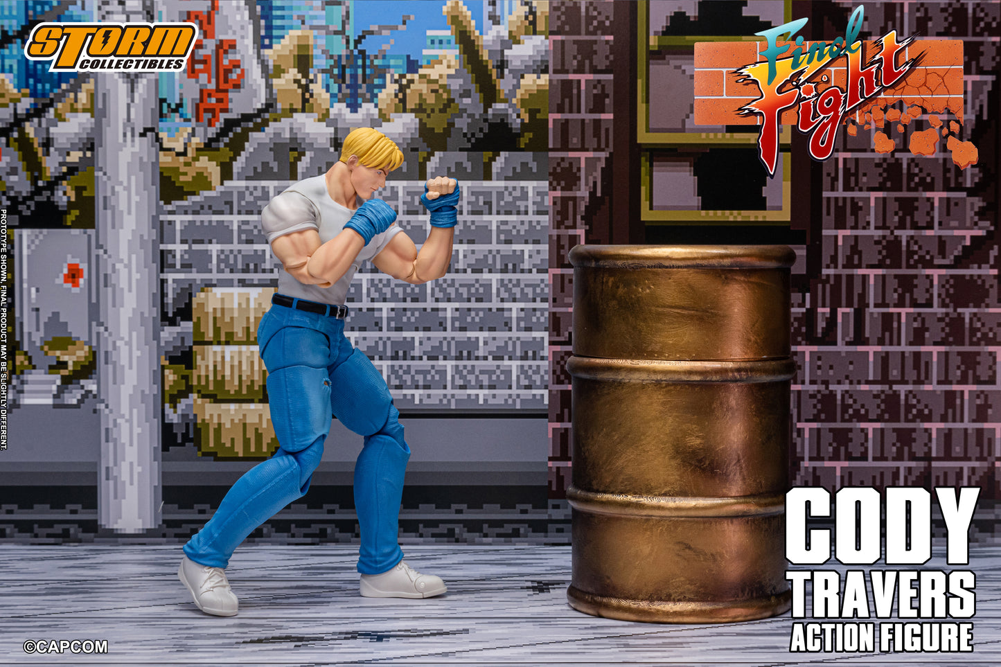FINAL FIGHT - CODY TRAVERS Action Figure | ファイナルファイト アクションフィギュア コーディー・トラバース