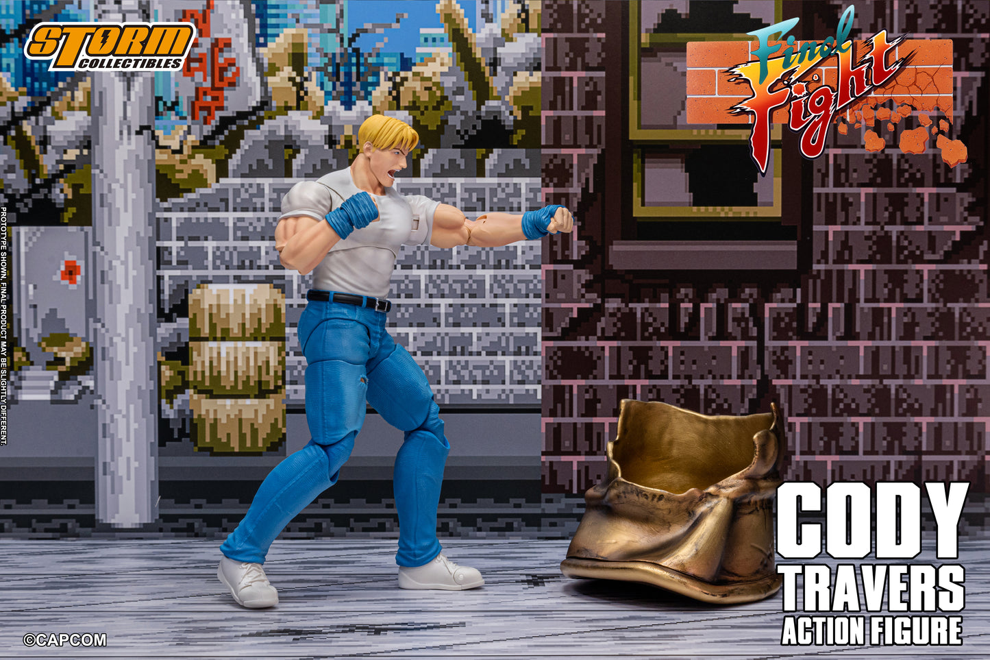 FINAL FIGHT - CODY TRAVERS Action Figure | ファイナルファイト アクションフィギュア コーディー・トラバース