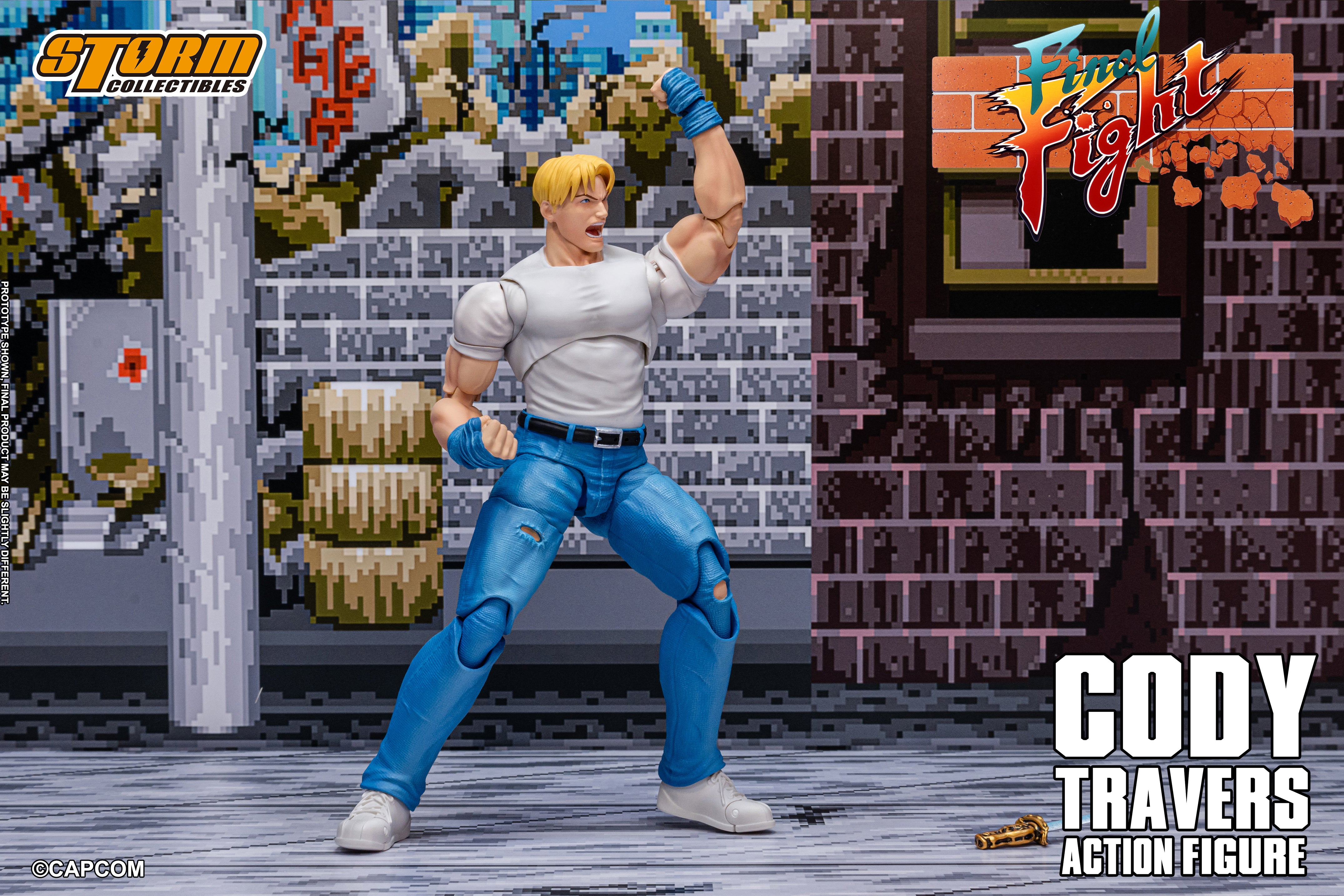 FINAL FIGHT - CODY TRAVERS Action Figure – STORM COLLECTIBLES JAPAN