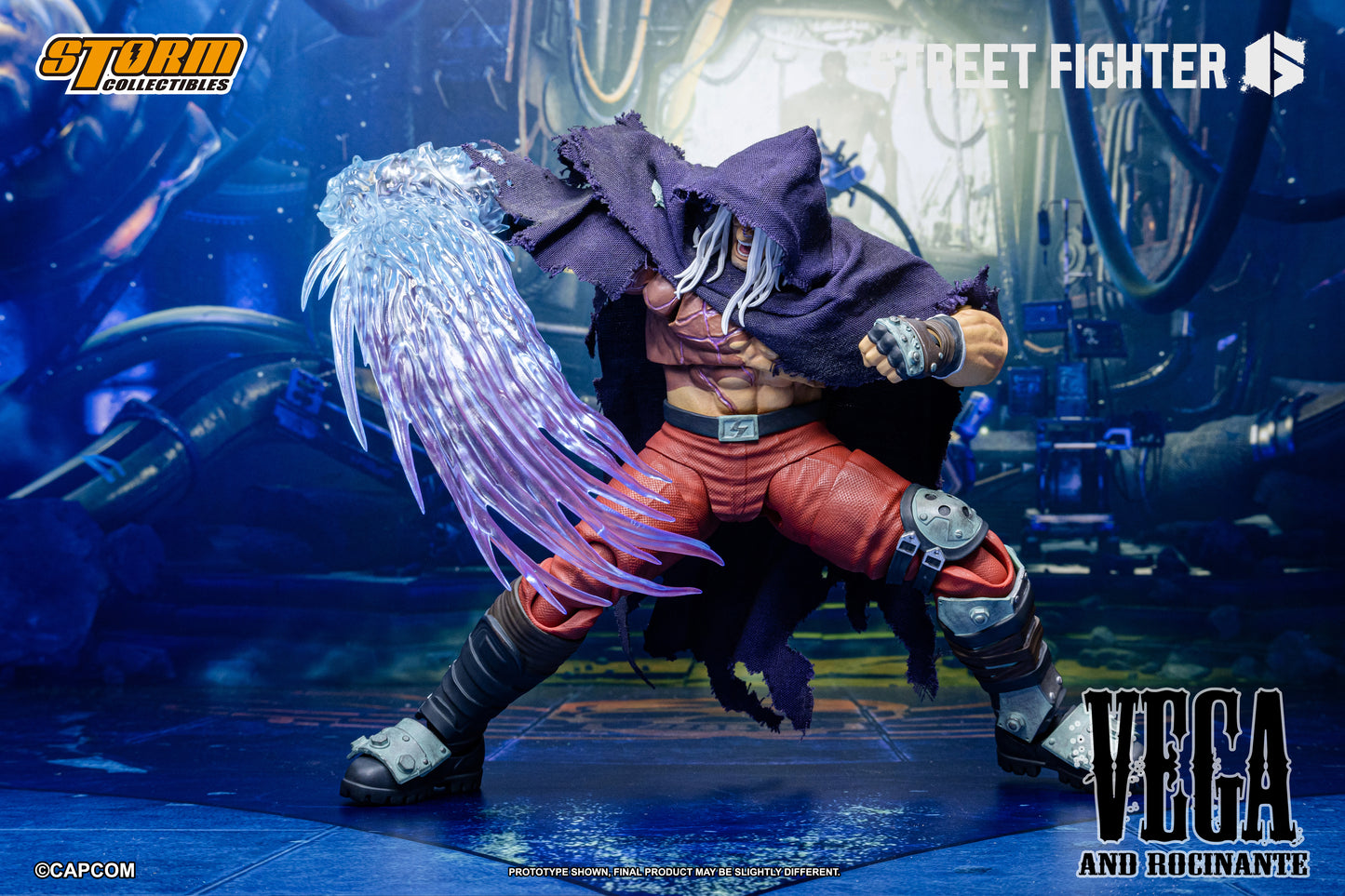 STREET FIGHTER 6 - VEGA and ROCINANTE SET Action Figure | ストリートファイター6 アクションフィギュア ベガ&ロシナンテ