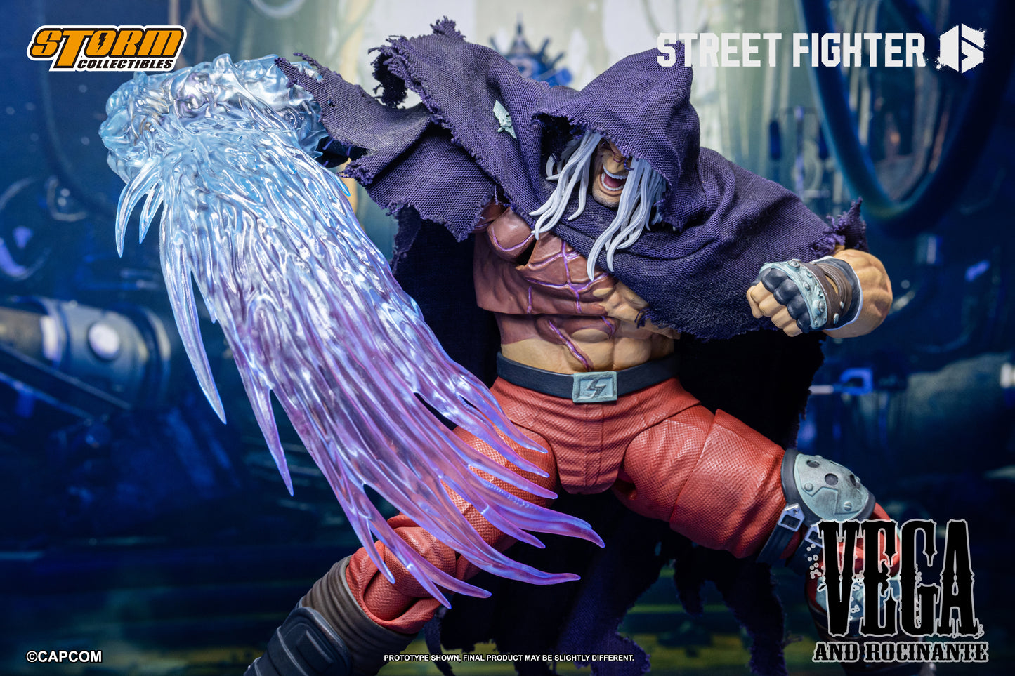 STREET FIGHTER 6 - VEGA and ROCINANTE SET Action Figure | ストリートファイター6 アクションフィギュア ベガ&ロシナンテ