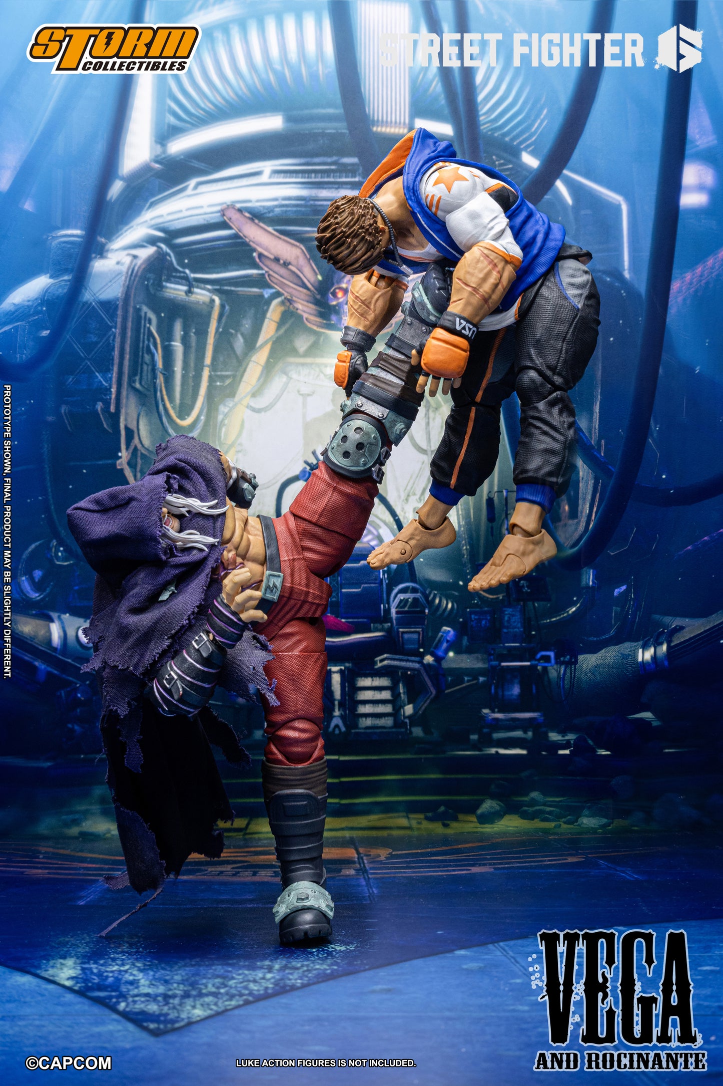 STREET FIGHTER 6 - VEGA and ROCINANTE SET Action Figure | ストリートファイター6 アクションフィギュア ベガ&ロシナンテ