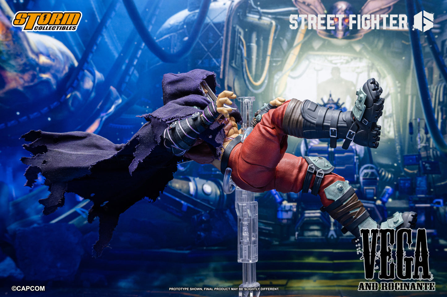 STREET FIGHTER 6 - VEGA and ROCINANTE SET Action Figure | ストリートファイター6 アクションフィギュア ベガ&ロシナンテ