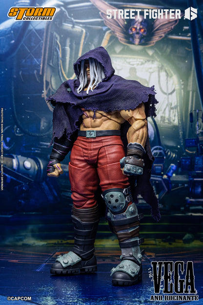 STREET FIGHTER 6 - VEGA and ROCINANTE SET Action Figure | ストリートファイター6 アクションフィギュア ベガ&ロシナンテ