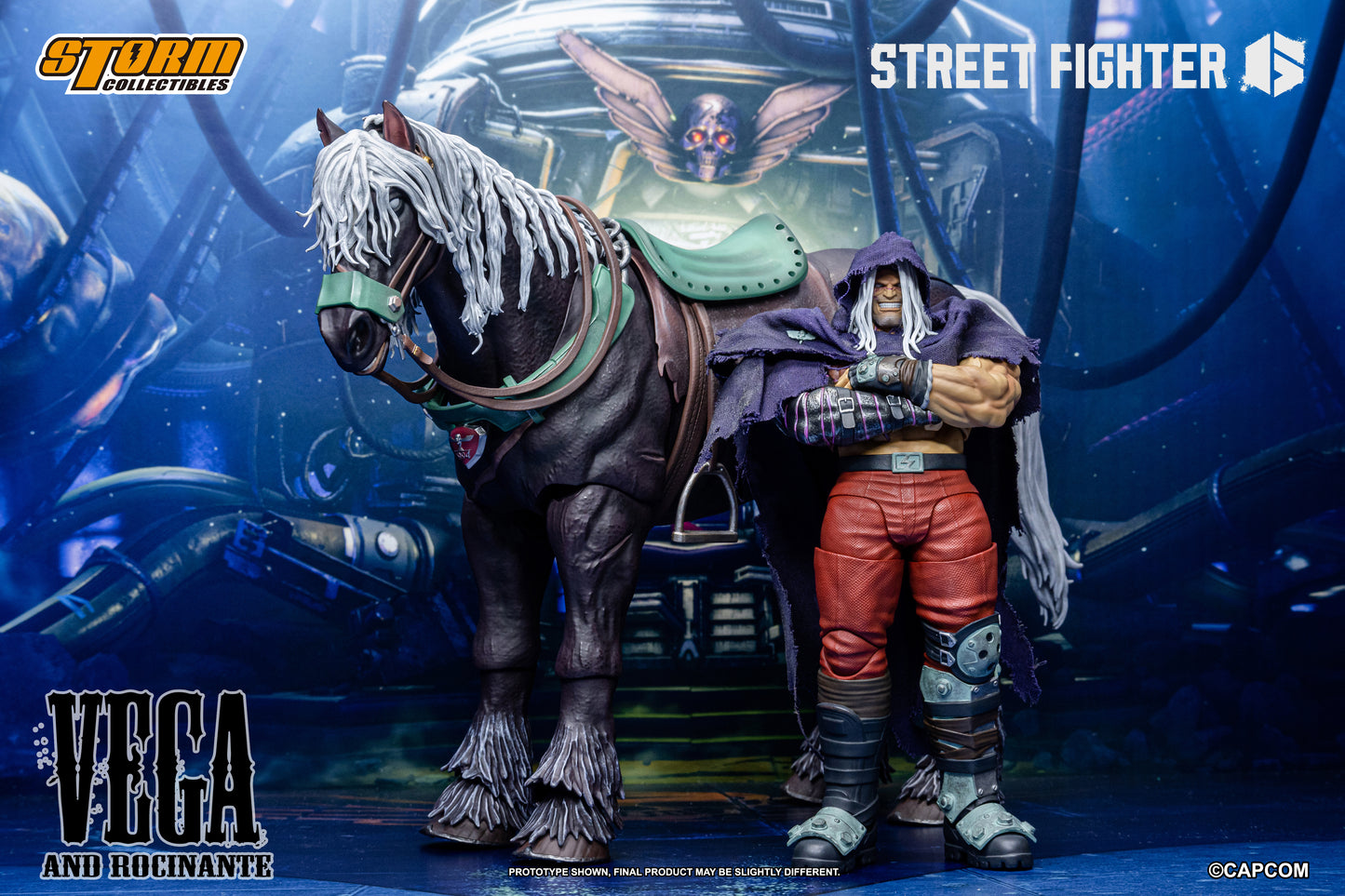 STREET FIGHTER 6 - VEGA and ROCINANTE SET Action Figure | ストリートファイター6 アクションフィギュア ベガ&ロシナンテ