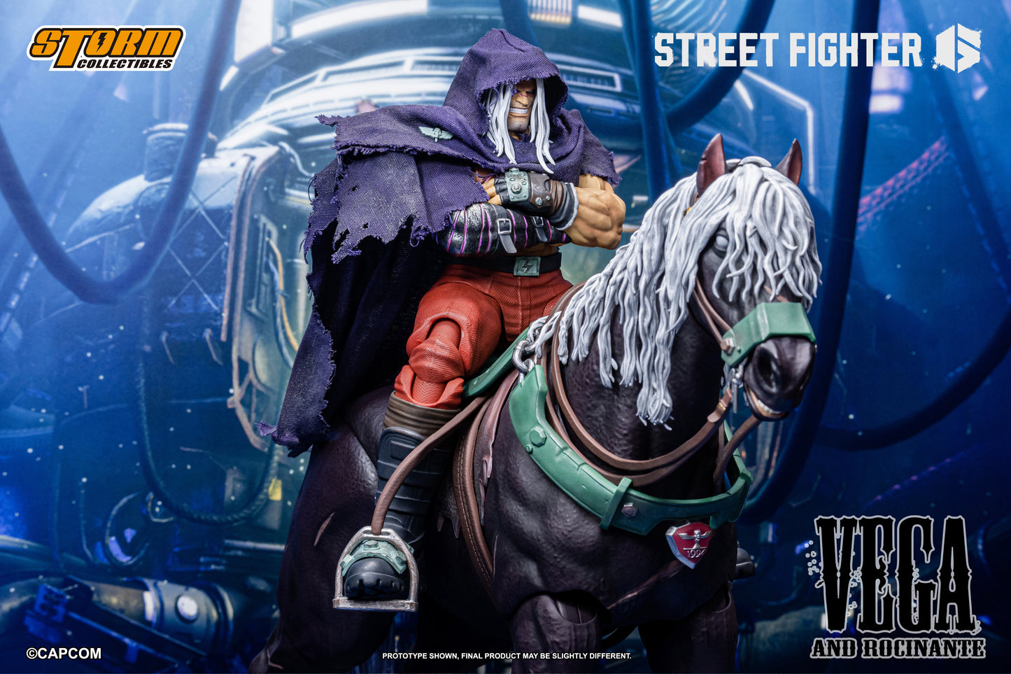 STREET FIGHTER 6 - VEGA and ROCINANTE SET Action Figure | ストリートファイター6 アクションフィギュア ベガ&ロシナンテ
