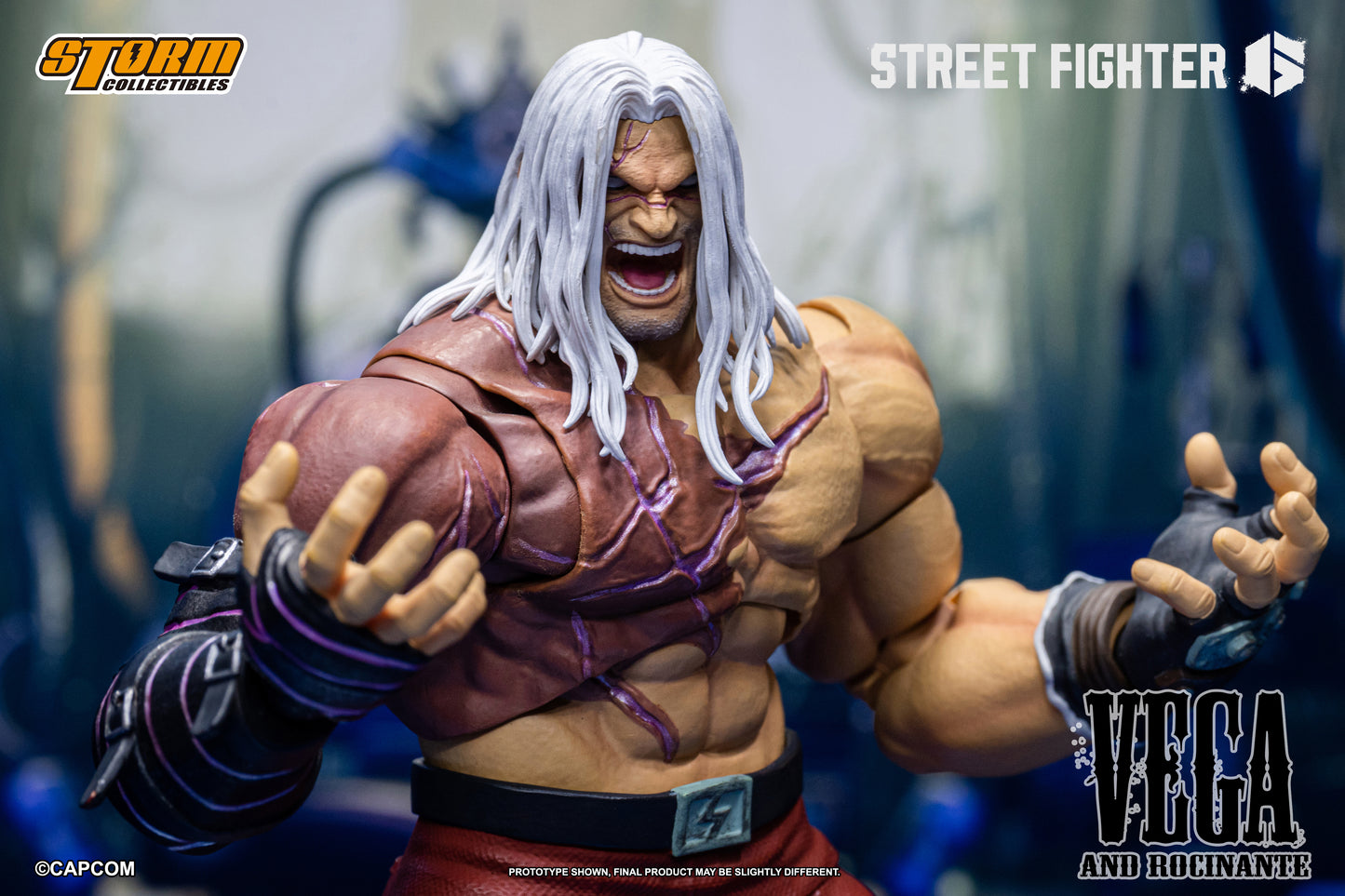 STREET FIGHTER 6 - VEGA and ROCINANTE SET Action Figure | ストリートファイター6 アクションフィギュア ベガ&ロシナンテ