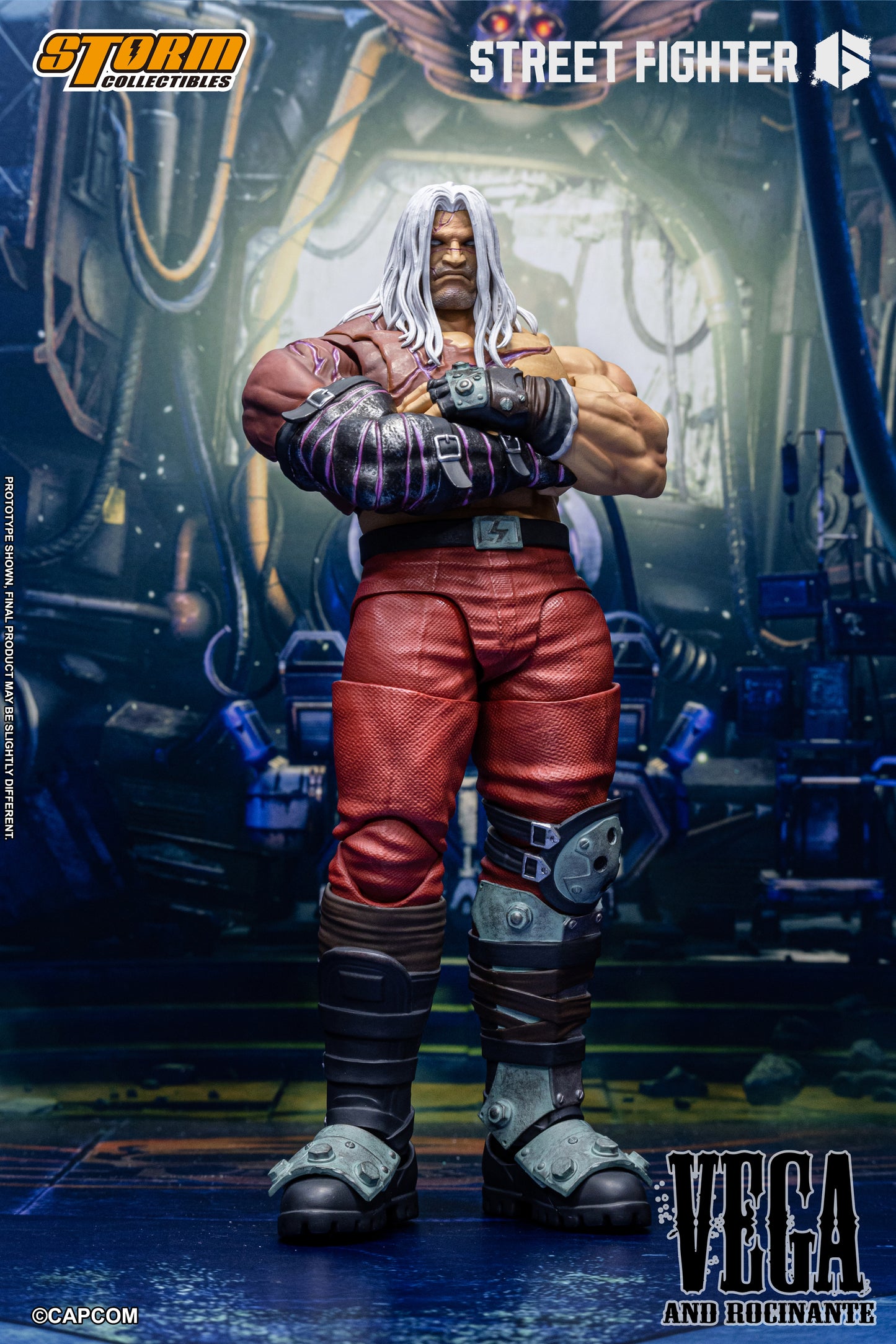 STREET FIGHTER 6 - VEGA and ROCINANTE SET Action Figure | ストリートファイター6 アクションフィギュア ベガ&ロシナンテ