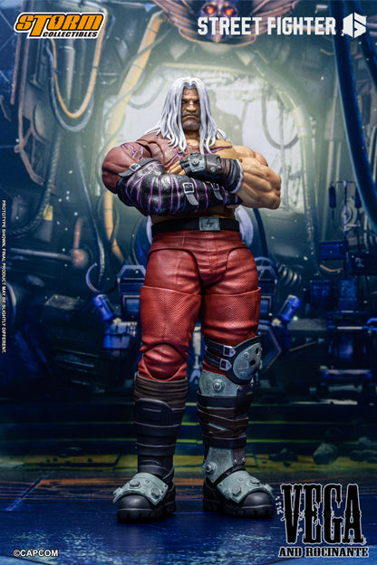 STREET FIGHTER 6 - VEGA and ROCINANTE SET Action Figure | ストリートファイター6 アクションフィギュア ベガ&ロシナンテ