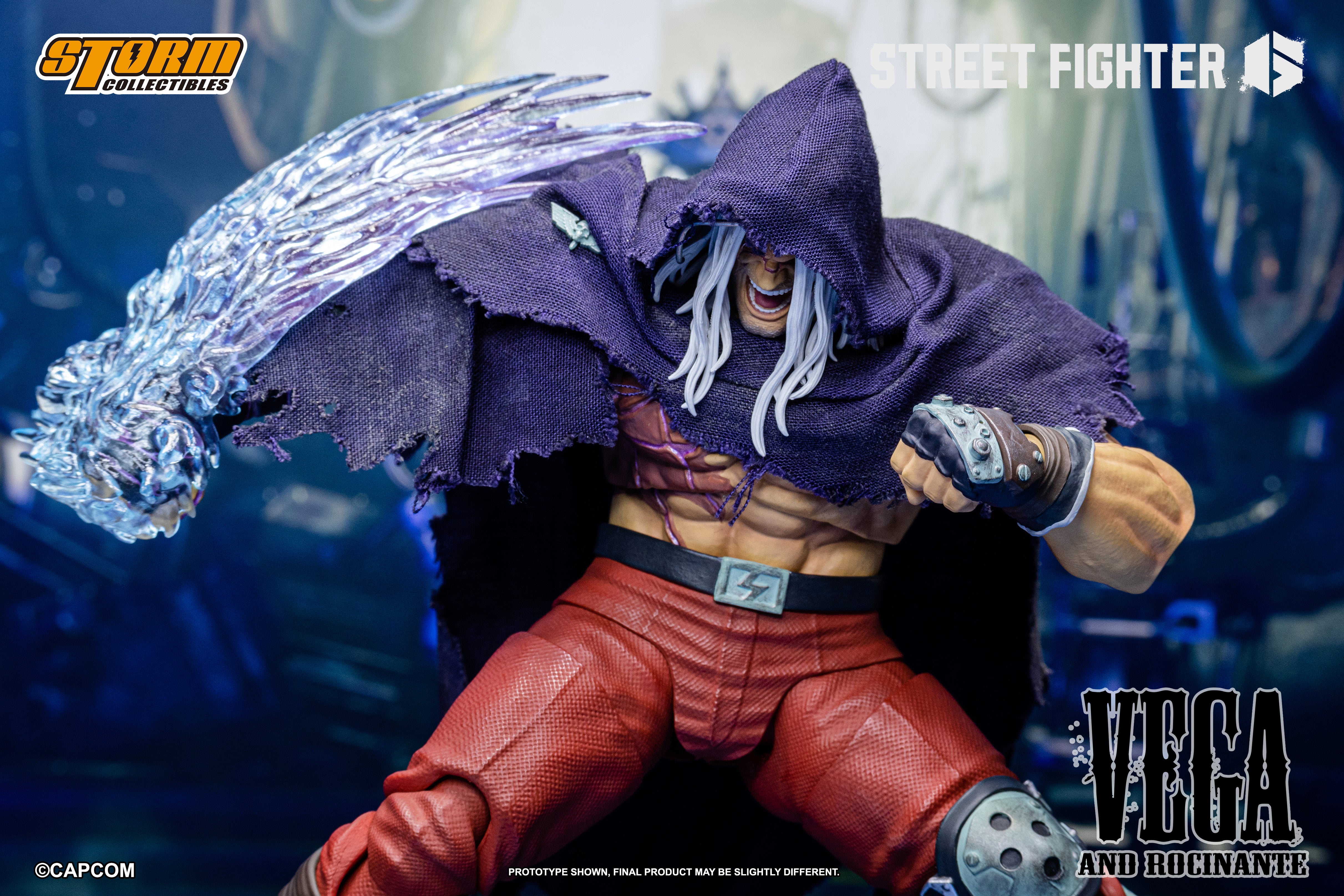 STREET FIGHTER 6 - VEGA and ROCINANTE SET Action Figure