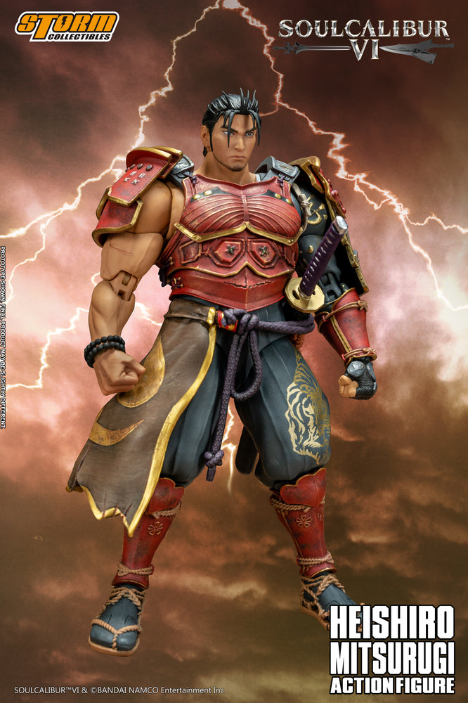 SOULCALIBUR VI - HEISHIRO MITSURUGI ACTION FIGURE SOULCALIBUR VI | アクションフィギュア 御剣平四郎