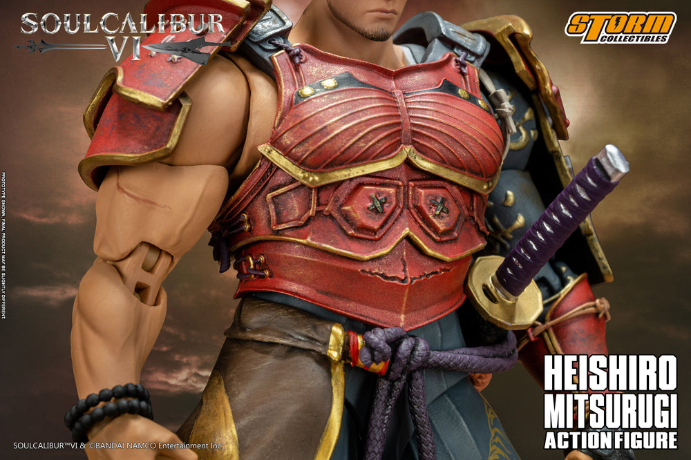SOULCALIBUR VI - HEISHIRO MITSURUGI ACTION FIGURE SOULCALIBUR VI | アクションフィギュア 御剣平四郎