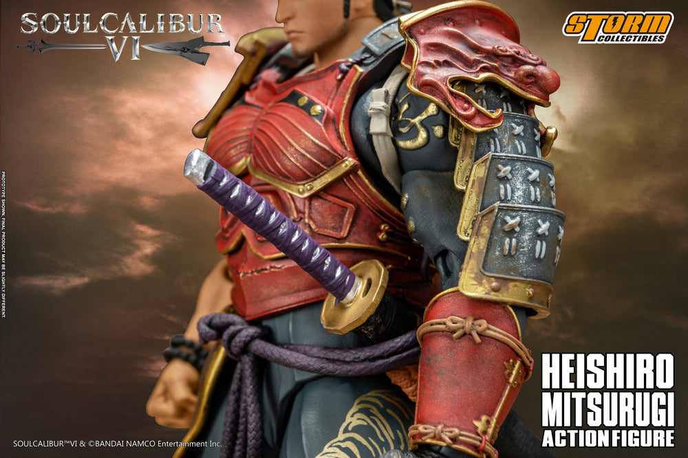 SOULCALIBUR VI - HEISHIRO MITSURUGI ACTION FIGURE SOULCALIBUR VI | アクションフィギュア 御剣平四郎