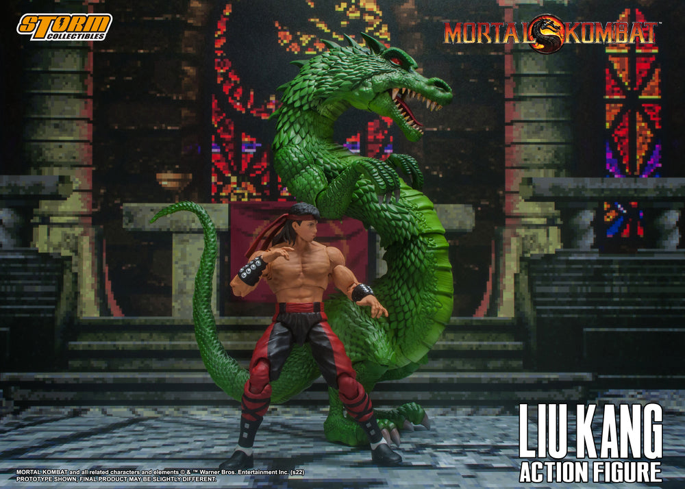 MORTAL KOMBAT 1/12 SCALE ACTION FIGURE LIU KANG | モータルコンバット アクションフィギュア リュウ・カン