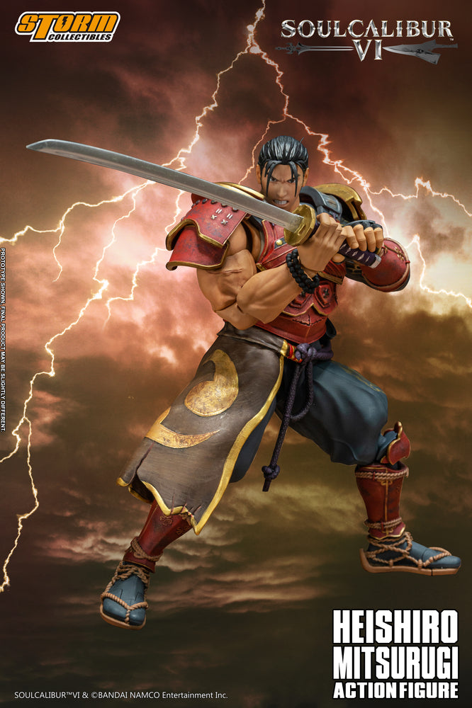 SOULCALIBUR VI - HEISHIRO MITSURUGI ACTION FIGURE SOULCALIBUR VI | アクションフィギュア 御剣平四郎