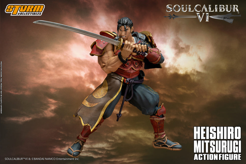 SOULCALIBUR VI - HEISHIRO MITSURUGI ACTION FIGURE SOULCALIBUR VI | アクションフィギュア 御剣平四郎