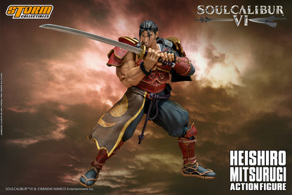 SOULCALIBUR VI - HEISHIRO MITSURUGI ACTION FIGURE SOULCALIBUR VI | アクションフィギュア 御剣平四郎