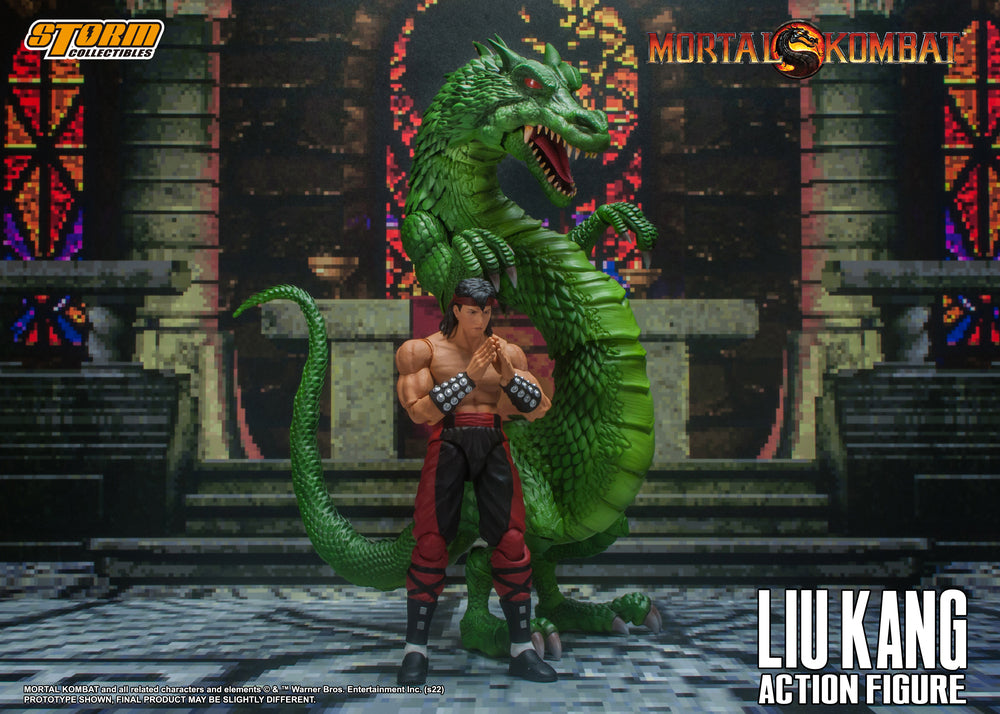 MORTAL KOMBAT 1/12 SCALE ACTION FIGURE LIU KANG | モータルコンバット アクションフィギュア リュウ・カン