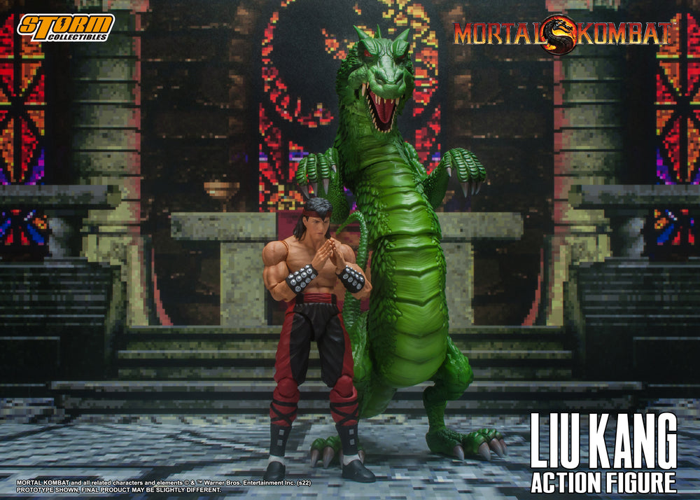 MORTAL KOMBAT 1/12 SCALE ACTION FIGURE LIU KANG | モータルコンバット アクションフィギュア リュウ・カン