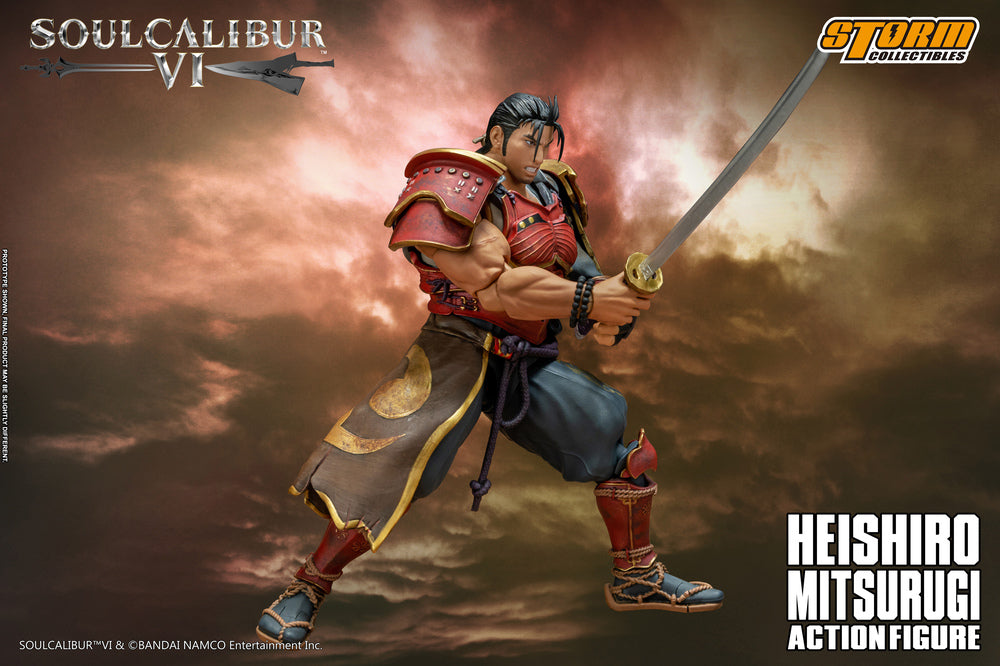 SOULCALIBUR VI - HEISHIRO MITSURUGI ACTION FIGURE SOULCALIBUR VI | アクションフィギュア 御剣平四郎