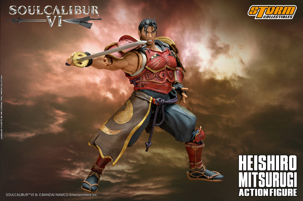 SOULCALIBUR VI - HEISHIRO MITSURUGI ACTION FIGURE SOULCALIBUR VI | アクションフィギュア 御剣平四郎