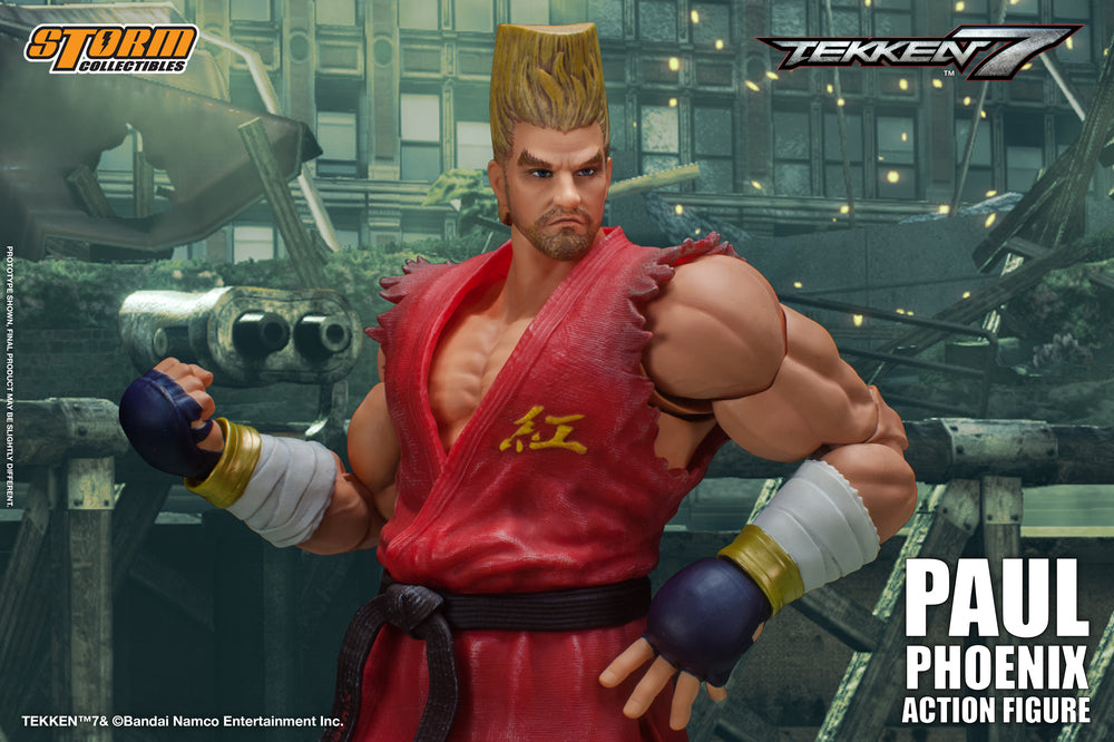 TEKKEN 7 - PAUL PHOENIX ACTION FIGUR | 鉄拳7 アクションフィギュア ポール・フェニックス
