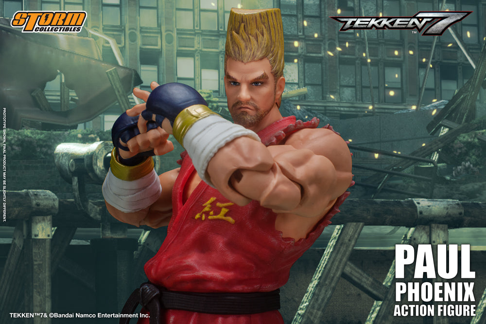 TEKKEN 7 - PAUL PHOENIX ACTION FIGUR | 鉄拳7 アクションフィギュア ポール・フェニックス