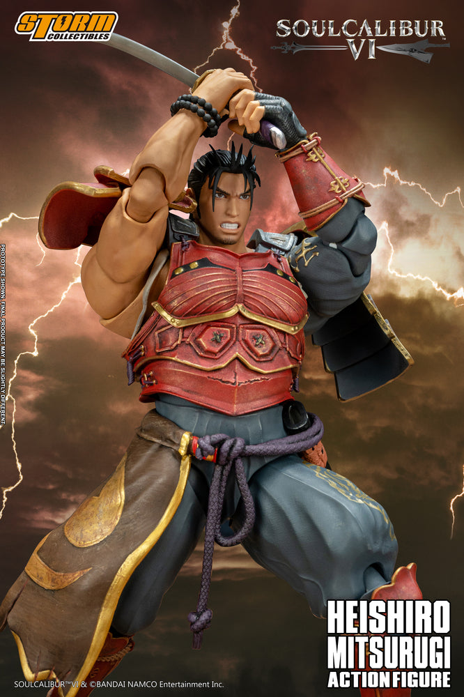 SOULCALIBUR VI - HEISHIRO MITSURUGI ACTION FIGURE SOULCALIBUR VI | アクションフィギュア 御剣平四郎
