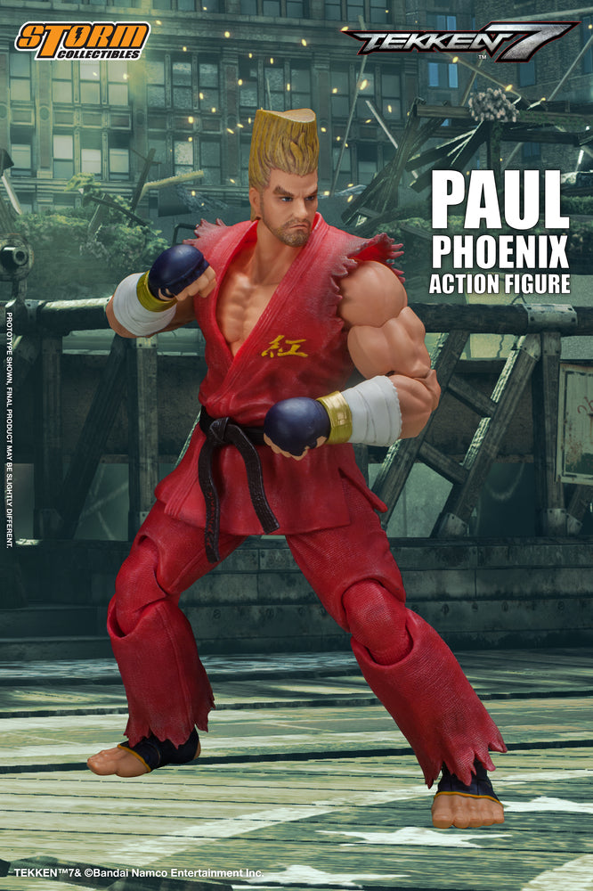 TEKKEN 7 - PAUL PHOENIX ACTION FIGUR | 鉄拳7 アクションフィギュア ポール・フェニックス