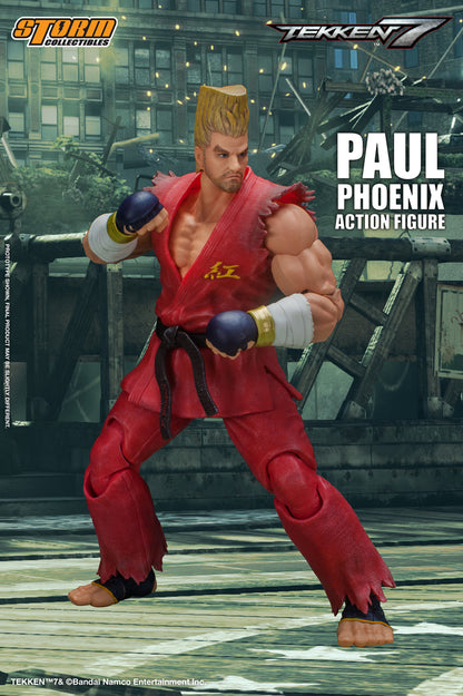 TEKKEN 7 - PAUL PHOENIX ACTION FIGUR | 鉄拳7 アクションフィギュア ポール・フェニックス