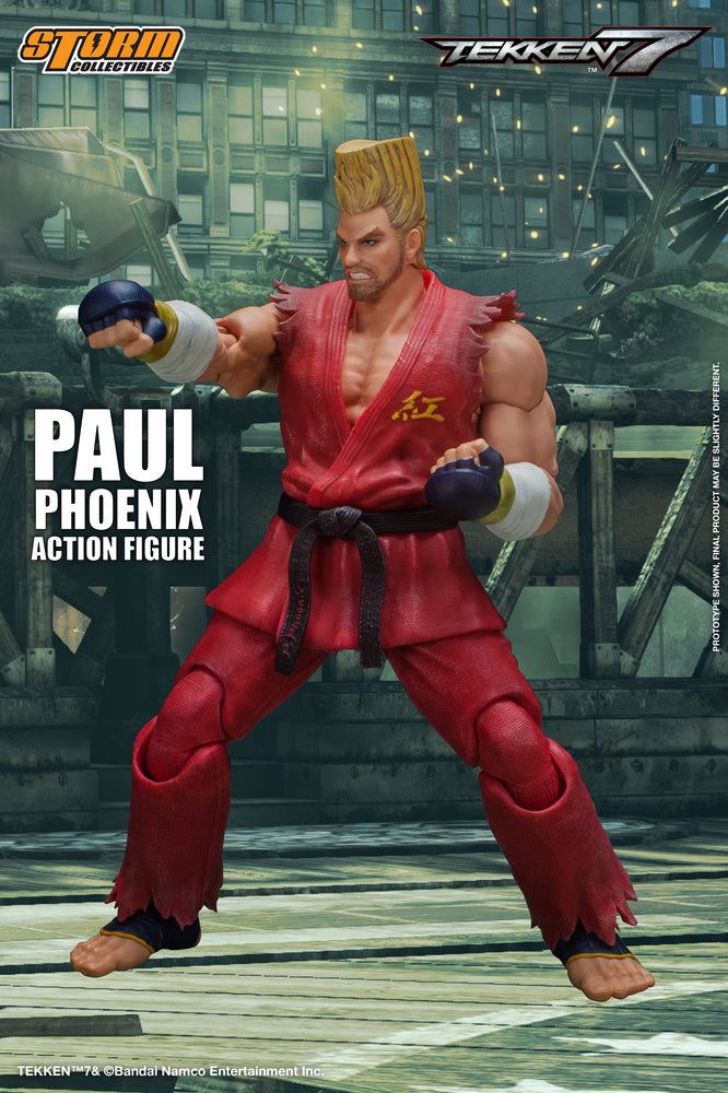 TEKKEN 7 - PAUL PHOENIX ACTION FIGUR | 鉄拳7 アクションフィギュア ポール・フェニックス