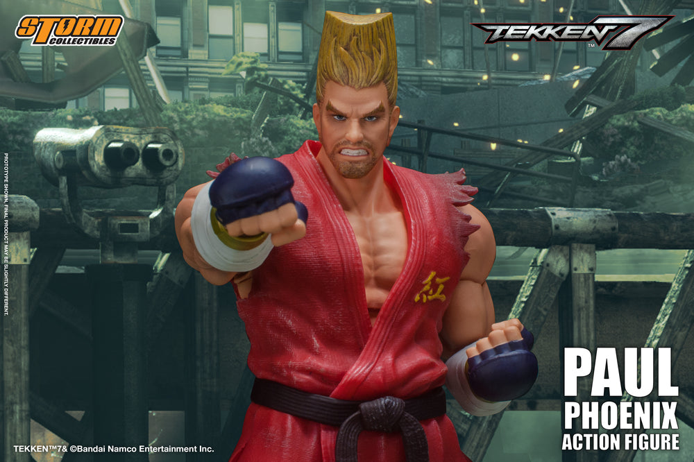 TEKKEN 7 - PAUL PHOENIX ACTION FIGUR | 鉄拳7 アクションフィギュア ポール・フェニックス